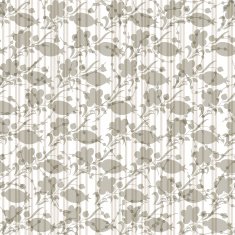 beige plant silhouette stripes