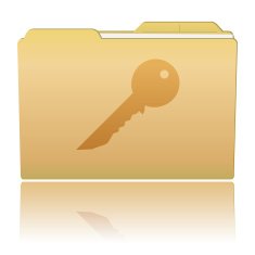 Folder with Key