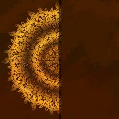 Background with floral ornament and space for text