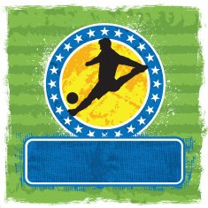 Football player banner N3