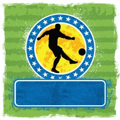 Football player banner N4