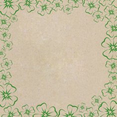 Frame of clover leaves
