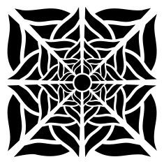 Abstract Flower Pattern N22