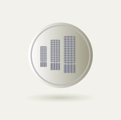 Icon with buildings