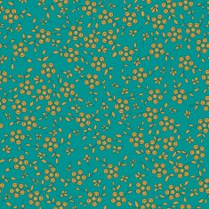 seamless background with a vegetative ornament flowers twigs and leaves N2