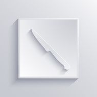 Vector light square icon Eps 10 N16