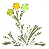 Floral background N1123