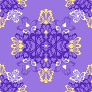 Violet seamless pattern N4