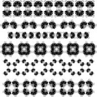 Lotos black stroke set