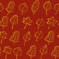 Autumn leaves pattern N11
