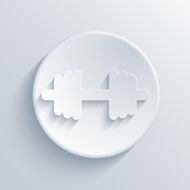 Vector light circle icon Eps10 N41