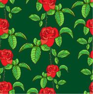 Design floral element Vector illustration Seamless