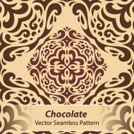 Chocolate Vector Seamless Pattern N4