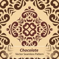 Chocolate Vector Seamless Pattern N6