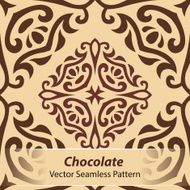 Chocolate Vector Seamless Pattern N7