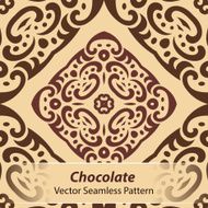 Chocolate Vector Seamless Pattern N8