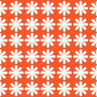 white flowers of seamless pattern