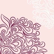 Ornamental floral background N4