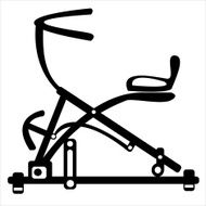 simulator on white backgroun