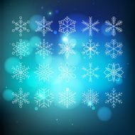 snowflake set N12