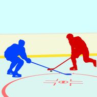 Ice hockey players