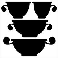 kitchenware icons on a white background N4