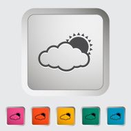 Cloudiness single icon N5