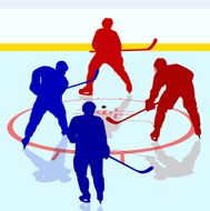 Ice hockey players N4