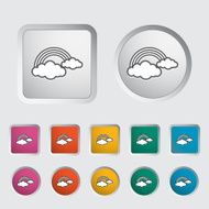 Rainbow single icon N3