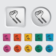Skipping rope icon N4