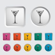 Martini single icon N3