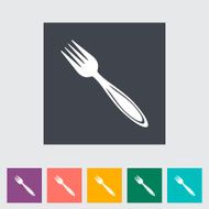 Fork flat icon