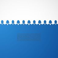 Business people silhouetes N2