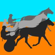 horse and jockey N4