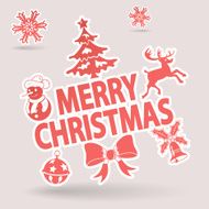 Christmas Sticker N10