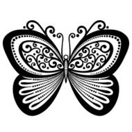 Vector Beautiful Butterfly N4