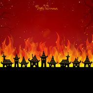 Vector Halloween Background N31