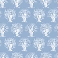 pattern of the winter trees N2