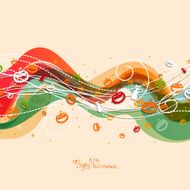 Vector Halloween Background N35
