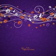 Vector Halloween Background N37