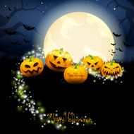 Vector Halloween Background N38