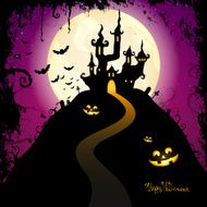Vector Halloween Background N40