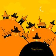 Vector Halloween Background N49