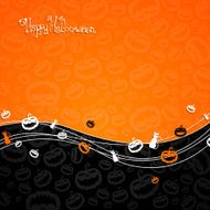 Vector Halloween Background N54