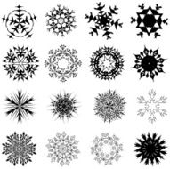 snowflake set N13