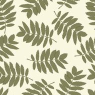 Seamless pattern with autumn leaves N37