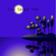background with a tree N22