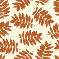 Seamless pattern with autumn leaves N38