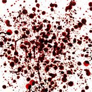 spots and splashes of blood N2