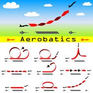 Aerobatics airplane